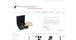Desktop Screenshot of abraimpo.com
